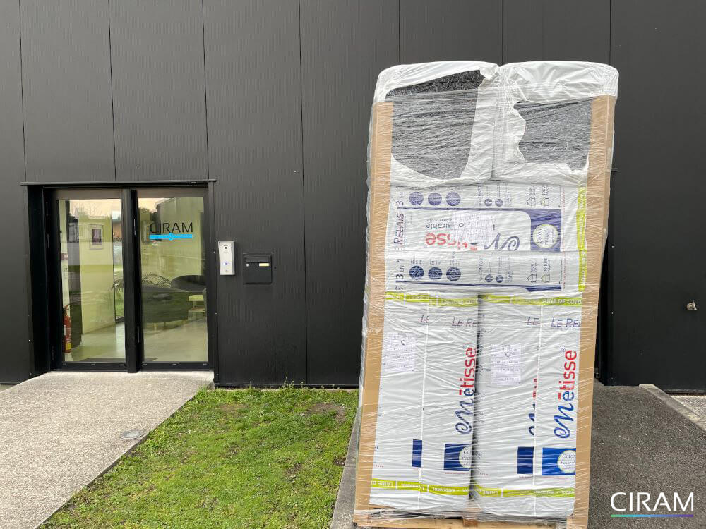 CIRAM isole son b&acirc;timent avec les mat&eacute;riaux biosourc&eacute;s du Relais M&eacute;tisse