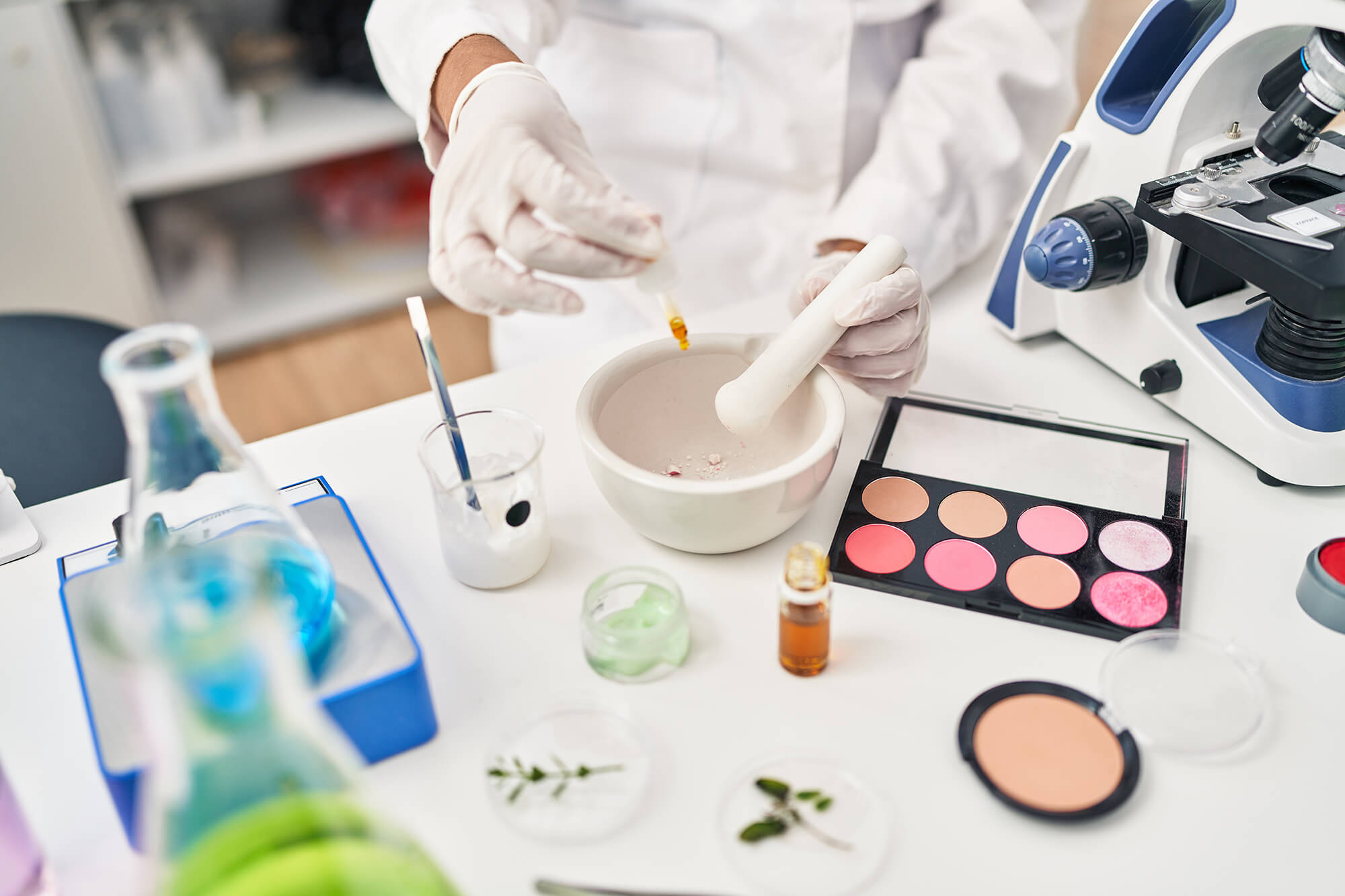 Preparation of Cosmetic Samples for Bio-based Analysis