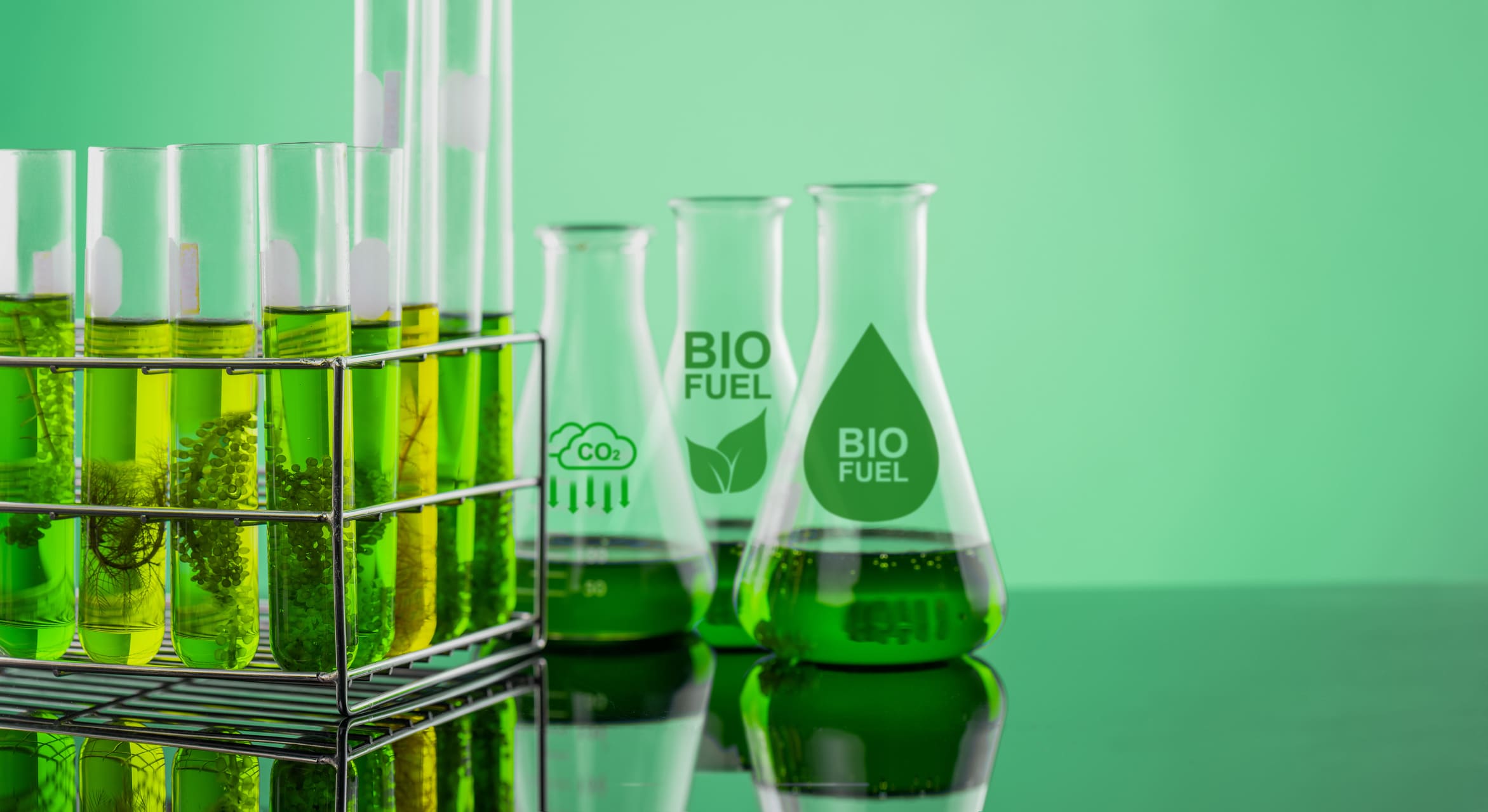 Laboratory equipment used for biogenic carbon and biofuel analysis at CIRAM